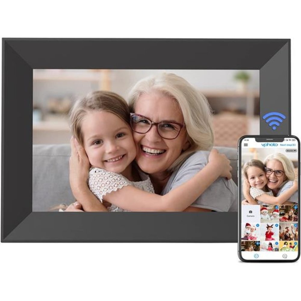 32GB Digital Picture Frame 8 Inch, HD IPS Touch Screen Motion Sensor